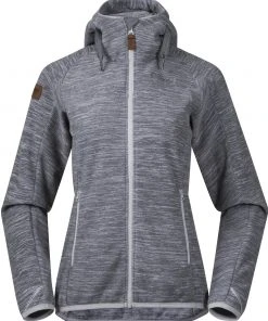 Bergans Hareid Fleece Jacket Women, Blauw