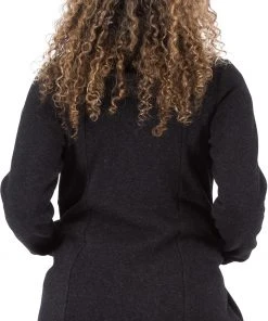 Bergans Oslo Wool Jas Dames, Zwart 10 Bergans Oslo Wool Jas Dames, Zwart -TROLLKIDS Shop bergans oslo wool coat women solid charcoal 4