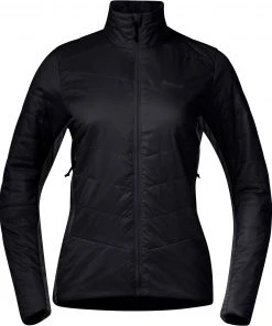 Bergans Rabot V2 Insulated Hybrid Jacket Women, Zwart/grijs
