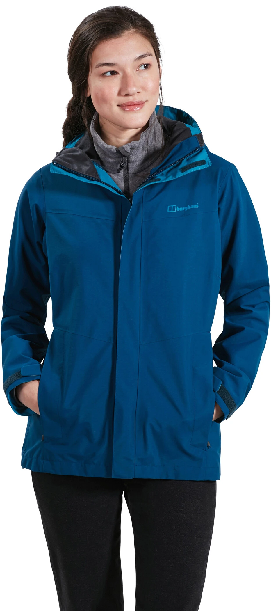 Berghaus Hillwalker InterActive Shell Jacket Women, Blauw 5 Berghaus Hillwalker InterActive Shell Jacket Women, Blauw - Afbeelding 3