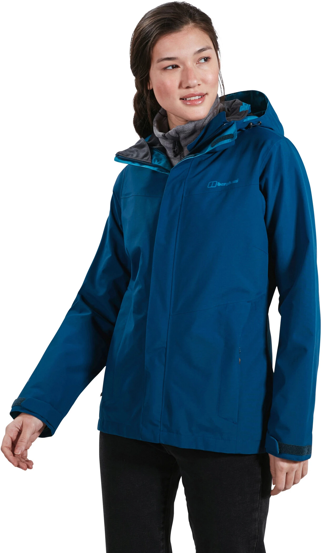 Berghaus Hillwalker InterActive Shell Jacket Women, Blauw 7 Berghaus Hillwalker InterActive Shell Jacket Women, Blauw - Afbeelding 5