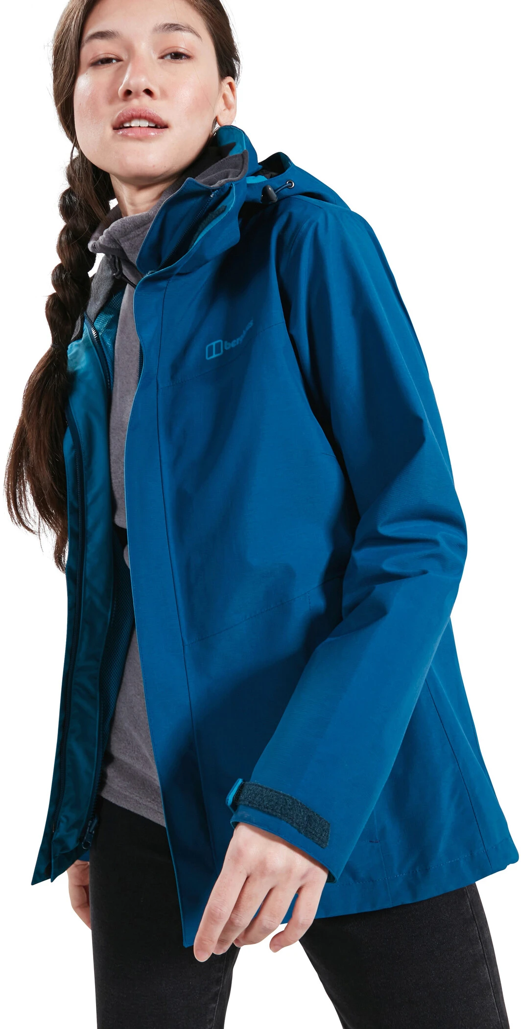 Berghaus Hillwalker InterActive Shell Jacket Women, Blauw 8 Berghaus Hillwalker InterActive Shell Jacket Women, Blauw - Afbeelding 6