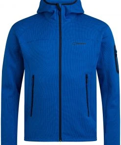 Berghaus Pravitale MTN 2.0 Hooded Fleece Jacket Men, Grijs
