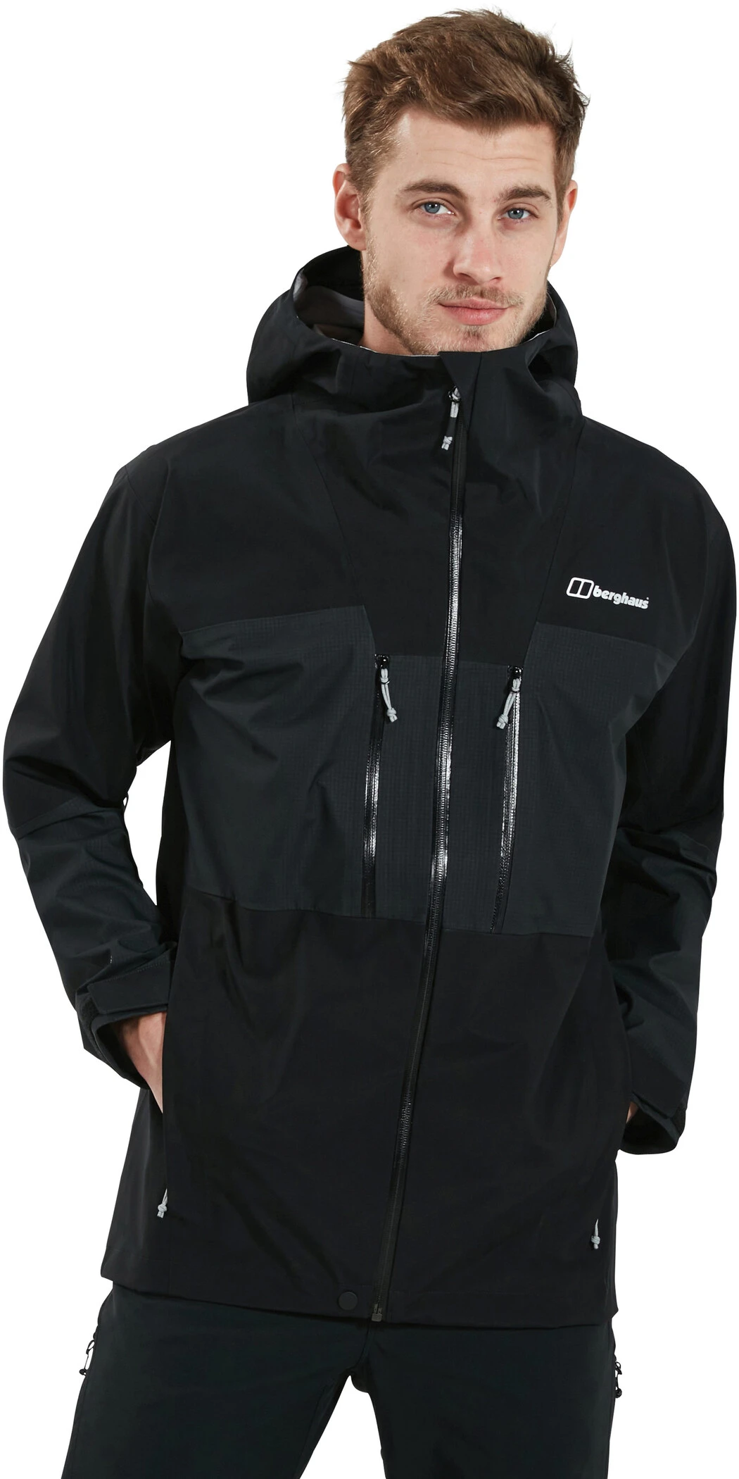 Berghaus Ridgemaster 3L Shell Jacket Men, Zwart 5 Berghaus Ridgemaster 3L Shell Jacket Men, Zwart - Afbeelding 3