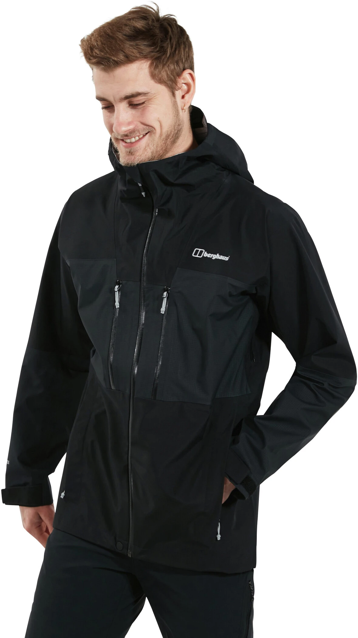 Berghaus Ridgemaster 3L Shell Jacket Men, Zwart 7 Berghaus Ridgemaster 3L Shell Jacket Men, Zwart - Afbeelding 5