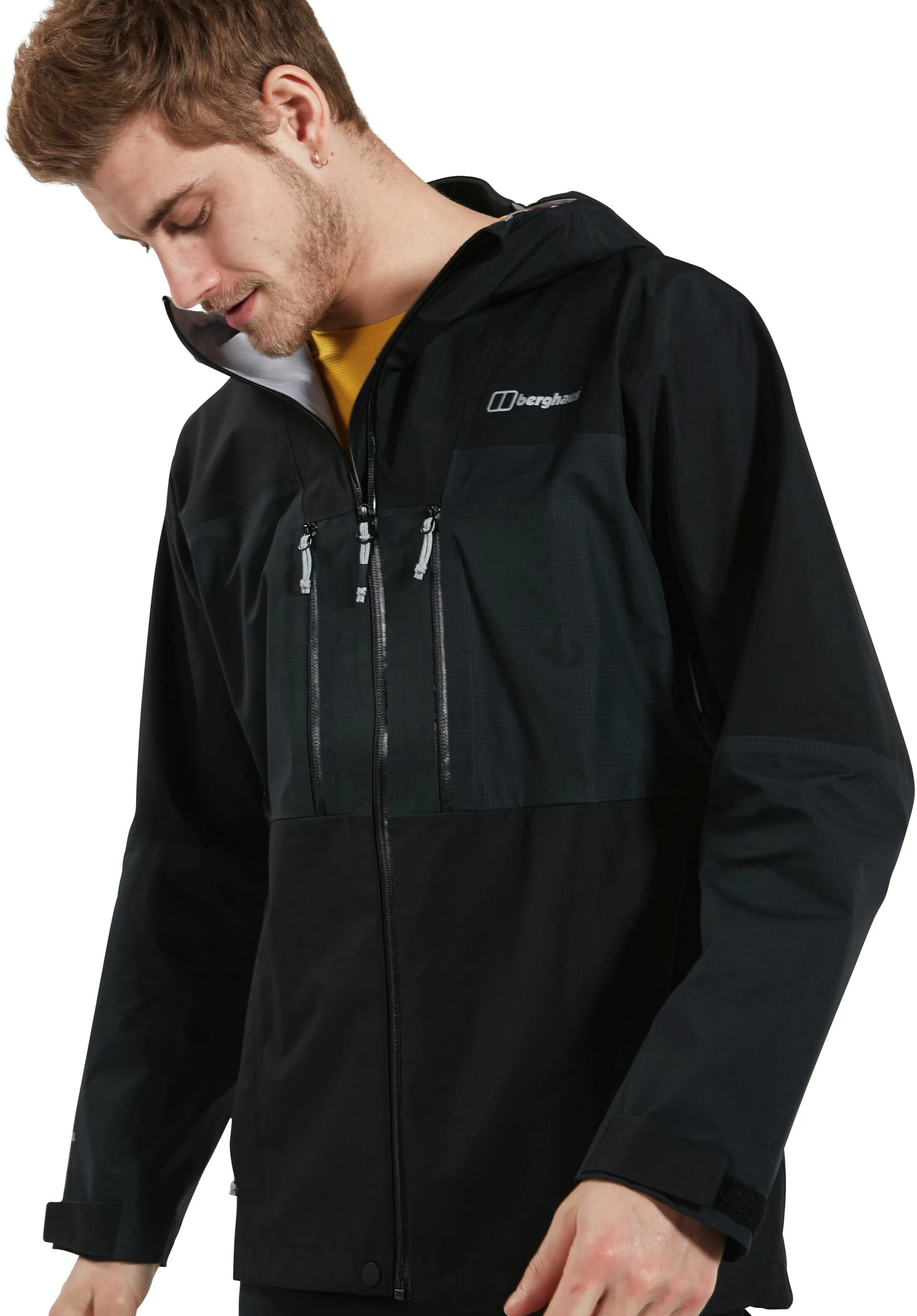 Berghaus Ridgemaster 3L Shell Jacket Men, Zwart 8 Berghaus Ridgemaster 3L Shell Jacket Men, Zwart - Afbeelding 6