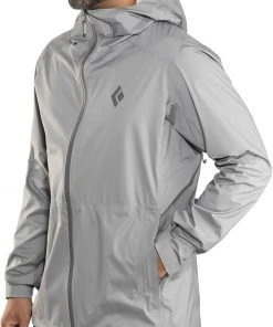 Black Diamond Stormline Stretch Regenjas Heren, Blauw 13 Black Diamond Stormline Stretch Regenjas Heren, Blauw -TROLLKIDS Shop black diamond stormline stretch rain shell jacket men ash 1