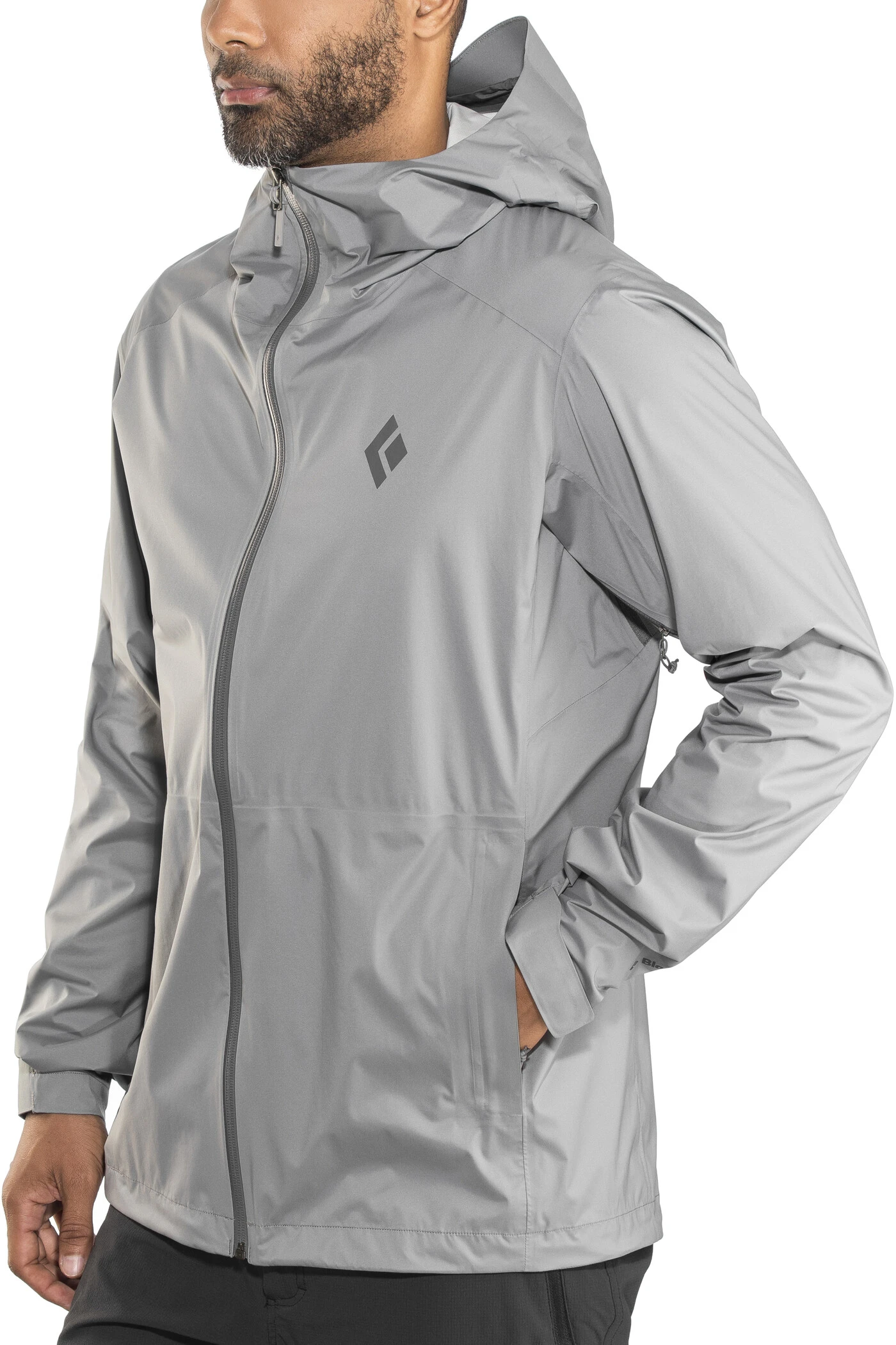 Black Diamond Stormline Stretch Regenjas Heren, Blauw 4 Black Diamond Stormline Stretch Regenjas Heren, Blauw - Afbeelding 2