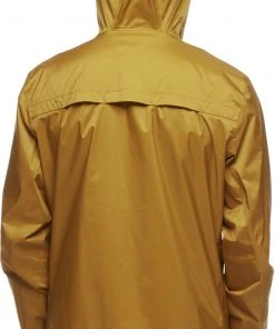 Black Diamond TreeLine Rain Shell Jacket Men, Bruin 11 Black Diamond TreeLine Rain Shell Jacket Men, Bruin -TROLLKIDS Shop black diamond treeline rain shell jacket men amber 3