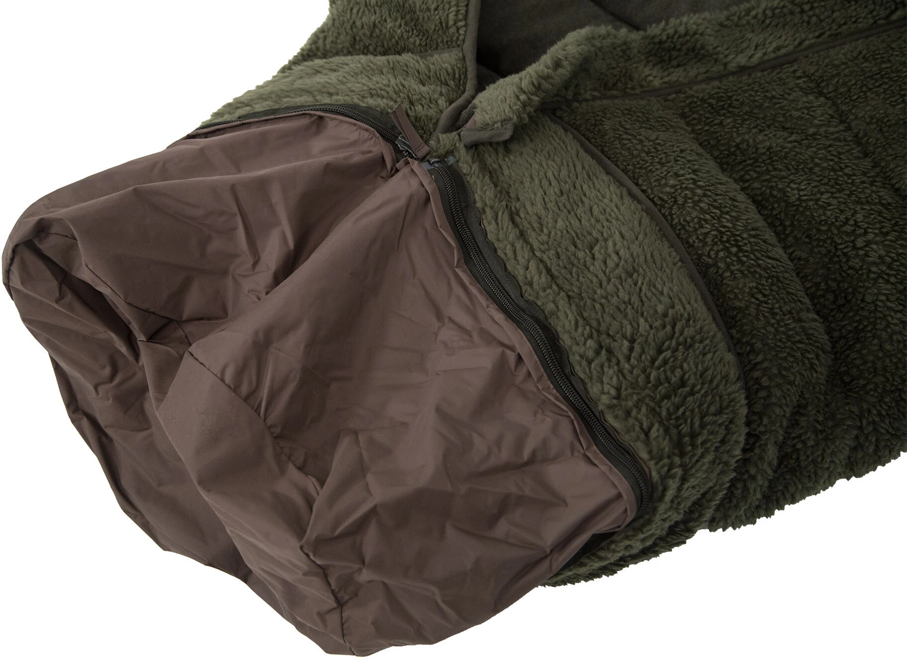 Carinthia Loden Hunting Stand Suit With Synthetic Fur, Olijf 5 Carinthia Loden Hunting Stand Suit With Synthetic Fur, Olijf - Afbeelding 3