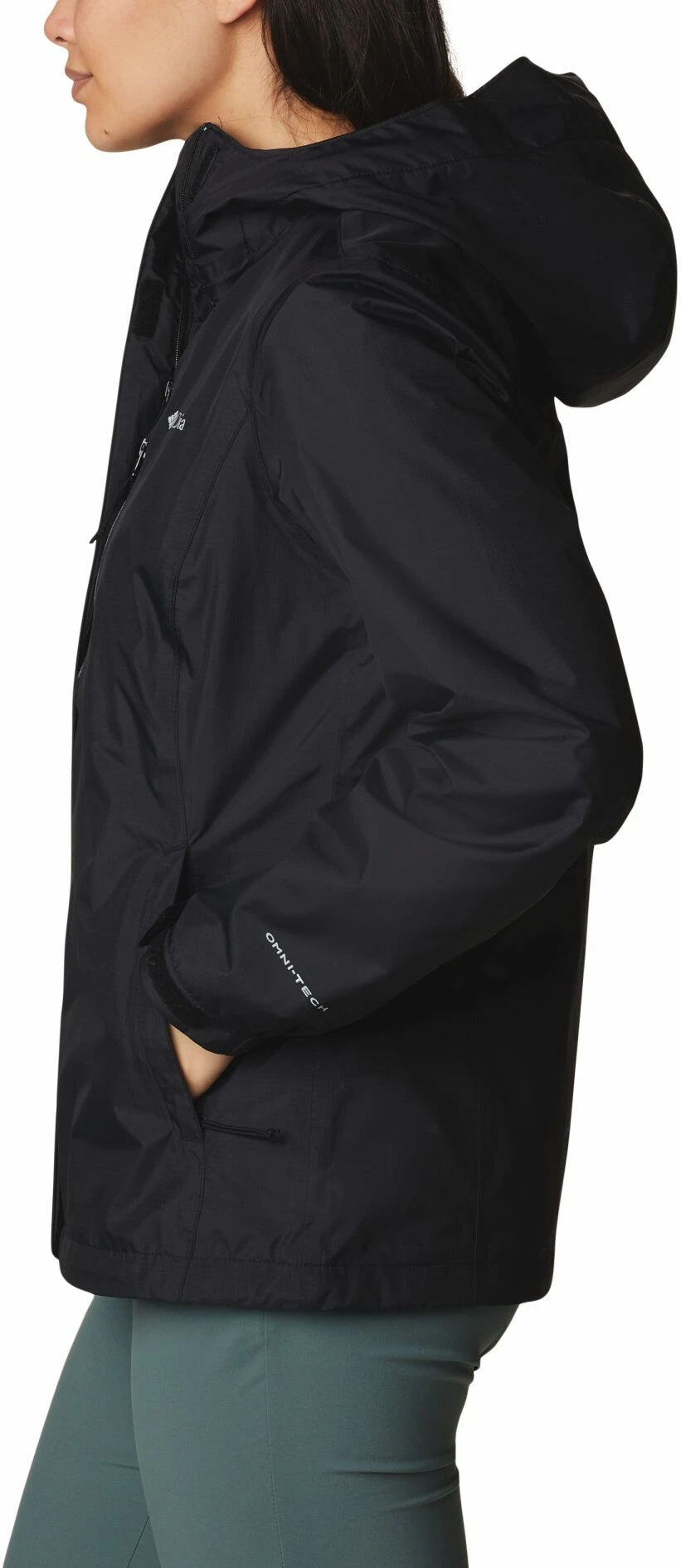 Columbia Pouring Adventure II Jacket Women, Zwart 4 Columbia Pouring Adventure II Jacket Women, Zwart - Afbeelding 2