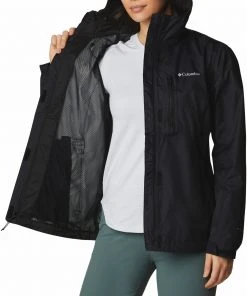 Columbia Pouring Adventure II Jacket Women, Zwart 14 Columbia Pouring Adventure II Jacket Women, Zwart -TROLLKIDS Shop columbia pouring adventure ii jacket women black 5