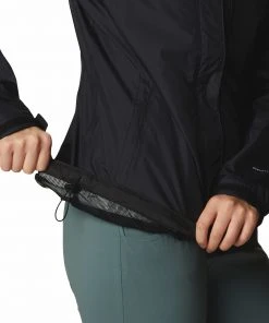 Columbia Pouring Adventure II Jacket Women, Zwart 15 Columbia Pouring Adventure II Jacket Women, Zwart -TROLLKIDS Shop columbia pouring adventure ii jacket women black 6