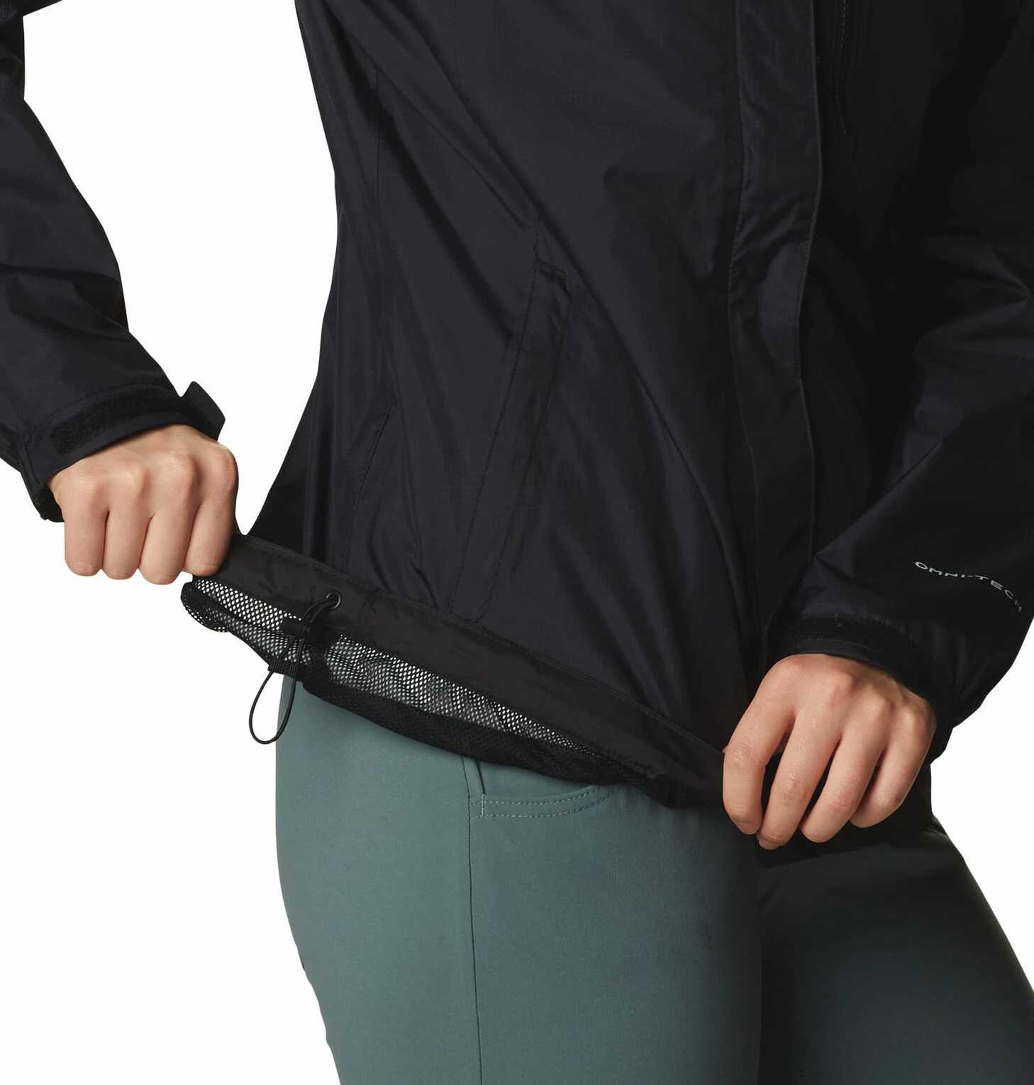 Columbia Pouring Adventure II Jacket Women, Zwart 8 Columbia Pouring Adventure II Jacket Women, Zwart - Afbeelding 6