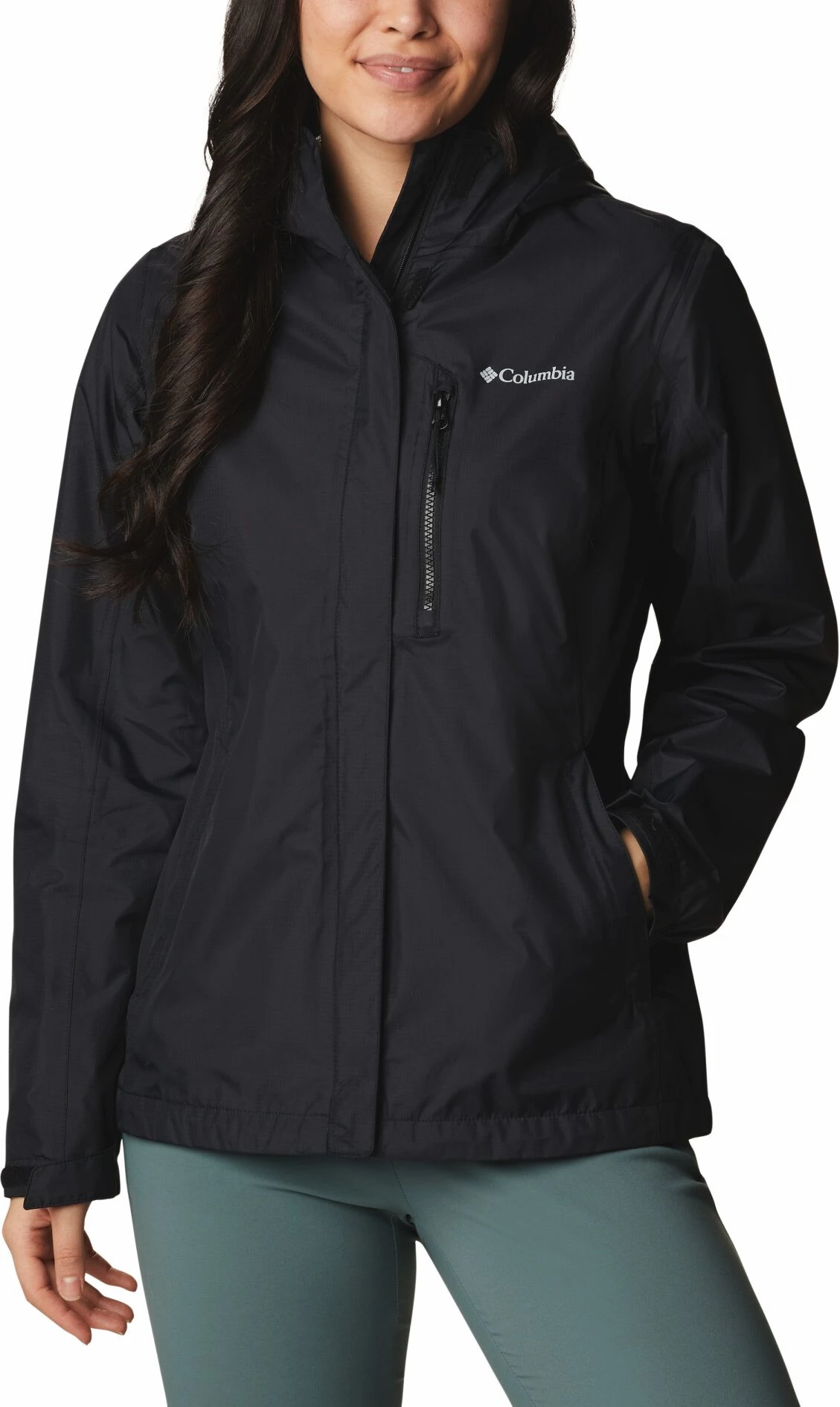 Columbia Pouring Adventure II Jacket Women, Zwart 10 Columbia Pouring Adventure II Jacket Women, Zwart - Afbeelding 8