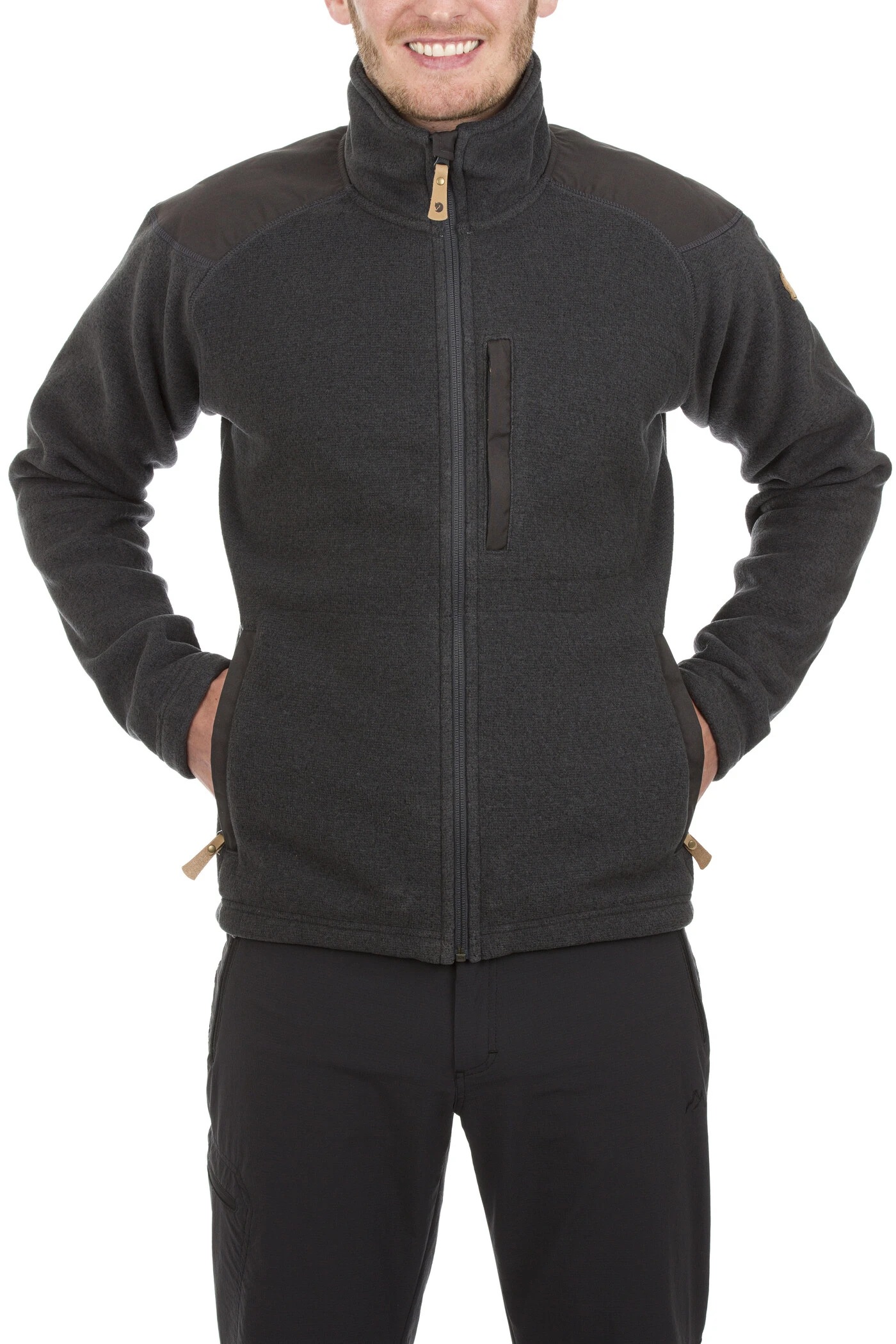 Fjällräven Fjällräven Buck Fleece Jas Heren, Groen 5 Fjällräven Fjällräven Buck Fleece Jas Heren, Groen - Afbeelding 3