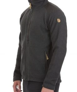 Fjällräven Fjällräven Buck Fleece Jas Heren, Groen 12 Fjällräven Fjällräven Buck Fleece Jas Heren, Groen -TROLLKIDS Shop fjaellraeven buck fleece mens graphite dark grey 4