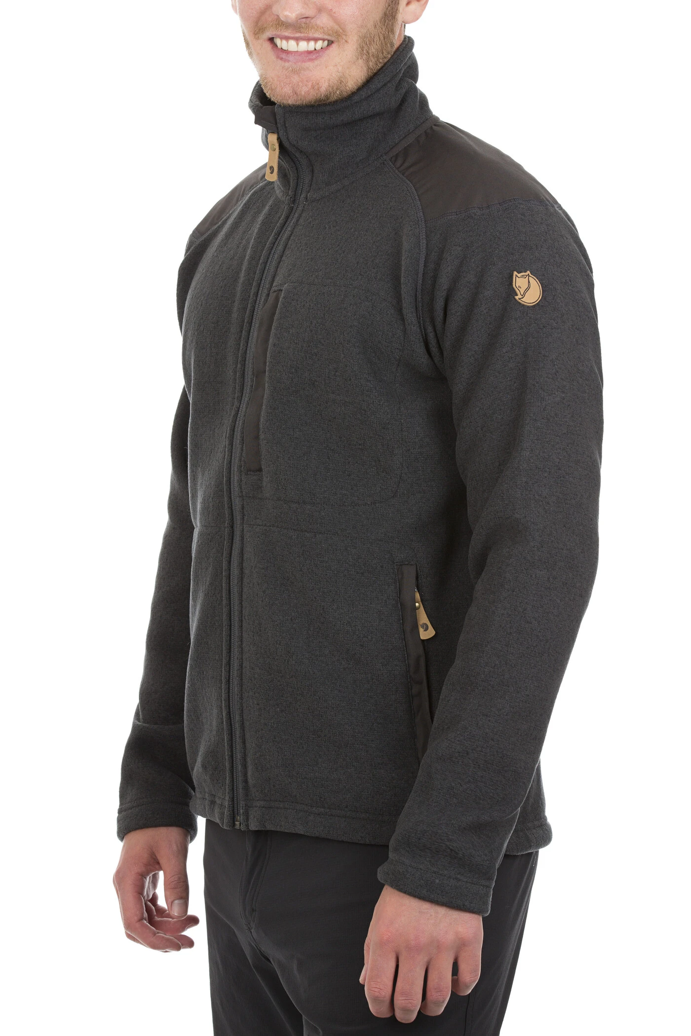 Fjällräven Fjällräven Buck Fleece Jas Heren, Groen 6 Fjällräven Fjällräven Buck Fleece Jas Heren, Groen - Afbeelding 4
