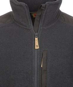 Fjällräven Fjällräven Buck Fleece Jas Heren, Groen 15 Fjällräven Fjällräven Buck Fleece Jas Heren, Groen -TROLLKIDS Shop fjaellraeven buck fleece mens graphite dark grey 7