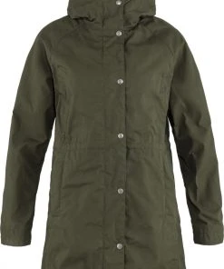 Fjällräven Fjällräven Karla Hydratic Jacket Women, Olijf
