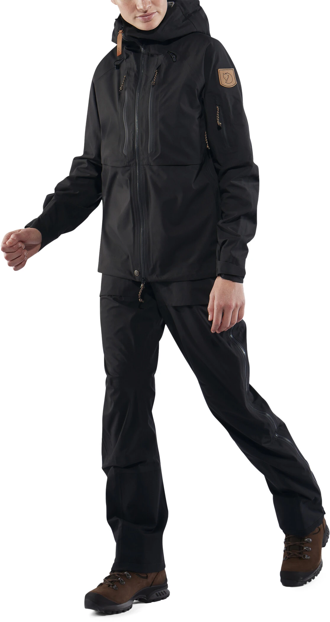 Fjällräven Fjällräven Keb Plus-Shell Jacket Women, Blauw 4 Fjällräven Fjällräven Keb Plus-Shell Jacket Women, Blauw - Afbeelding 2