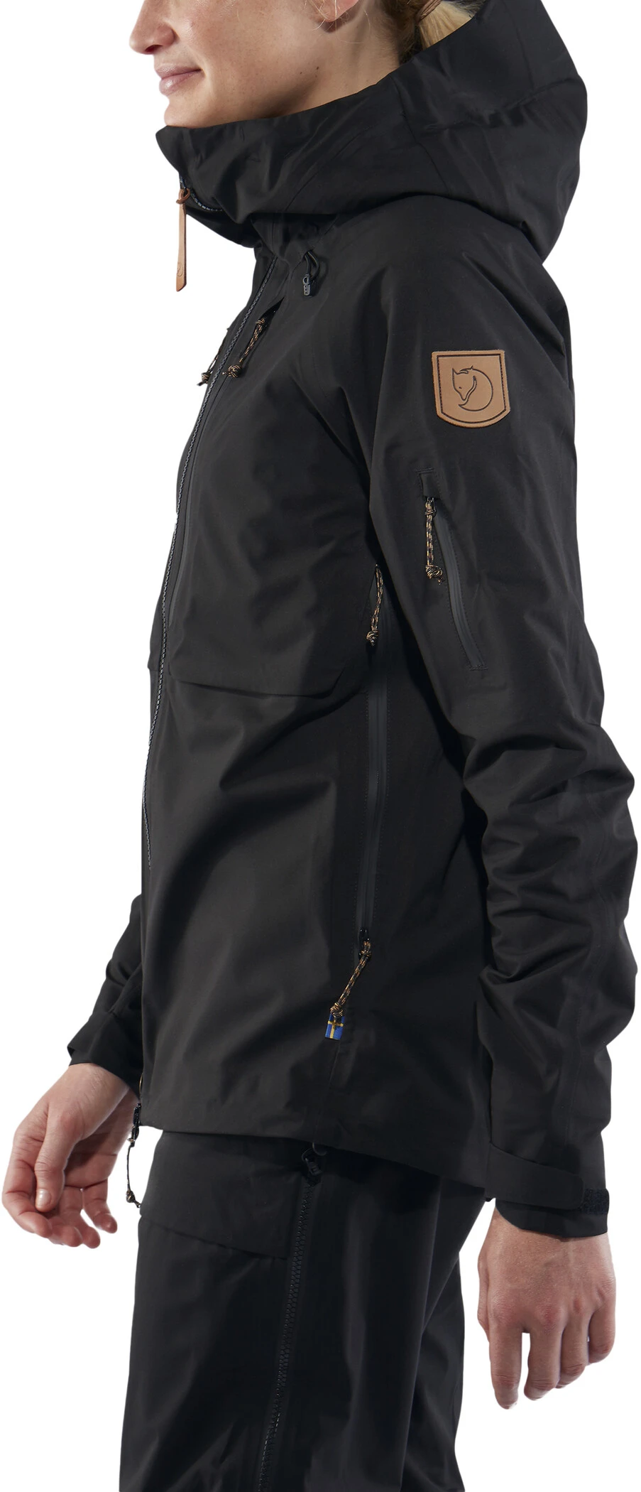 Fjällräven Fjällräven Keb Plus-Shell Jacket Women, Blauw 6 Fjällräven Fjällräven Keb Plus-Shell Jacket Women, Blauw - Afbeelding 4