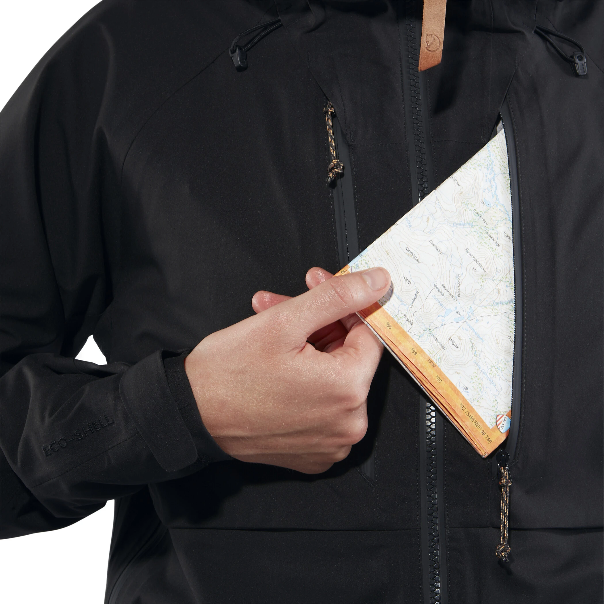 Fjällräven Fjällräven Keb Plus-Shell Jacket Women, Blauw 9 Fjällräven Fjällräven Keb Plus-Shell Jacket Women, Blauw - Afbeelding 7