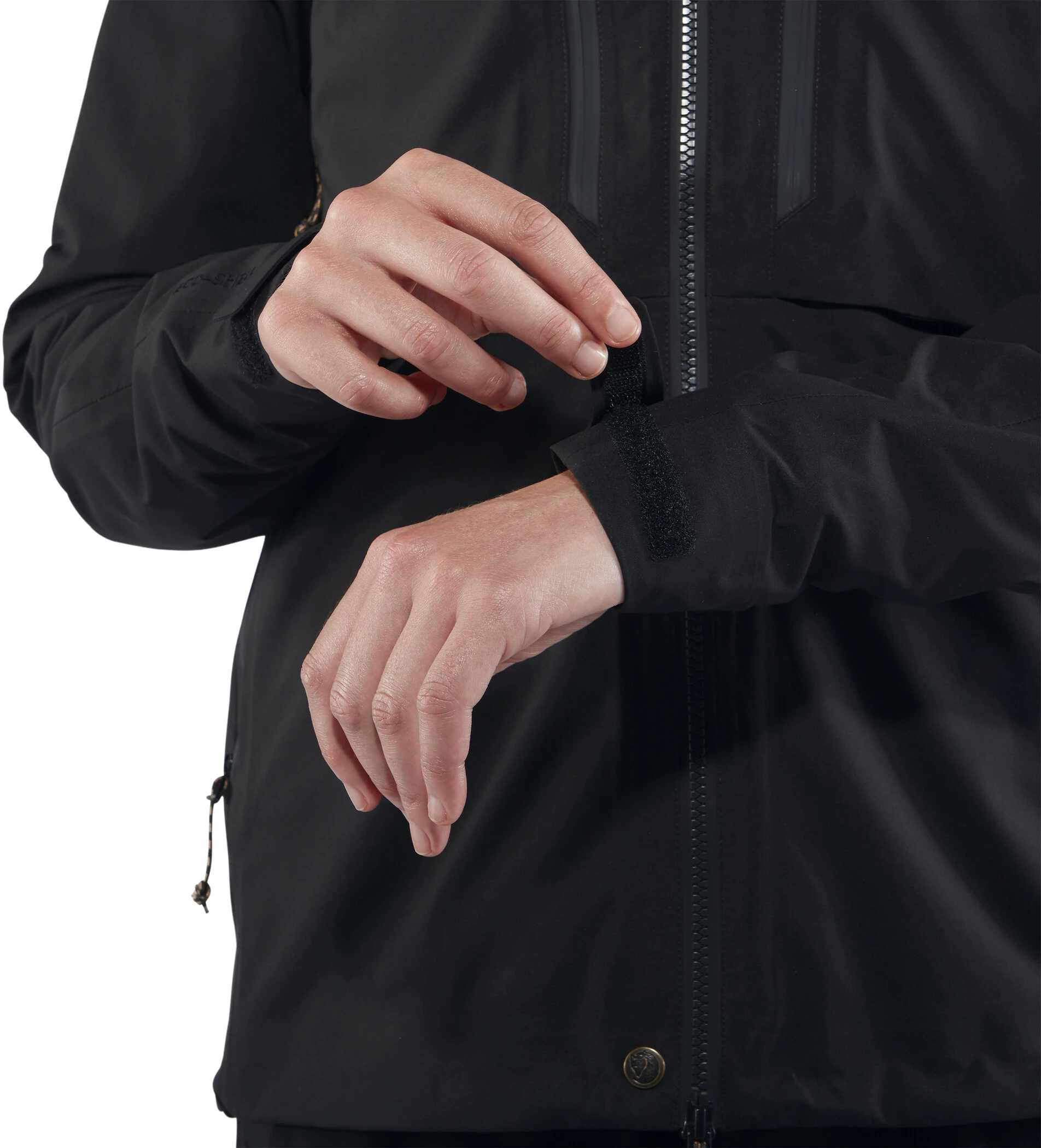 Fjällräven Fjällräven Keb Plus-Shell Jacket Women, Blauw 11 Fjällräven Fjällräven Keb Plus-Shell Jacket Women, Blauw - Afbeelding 9