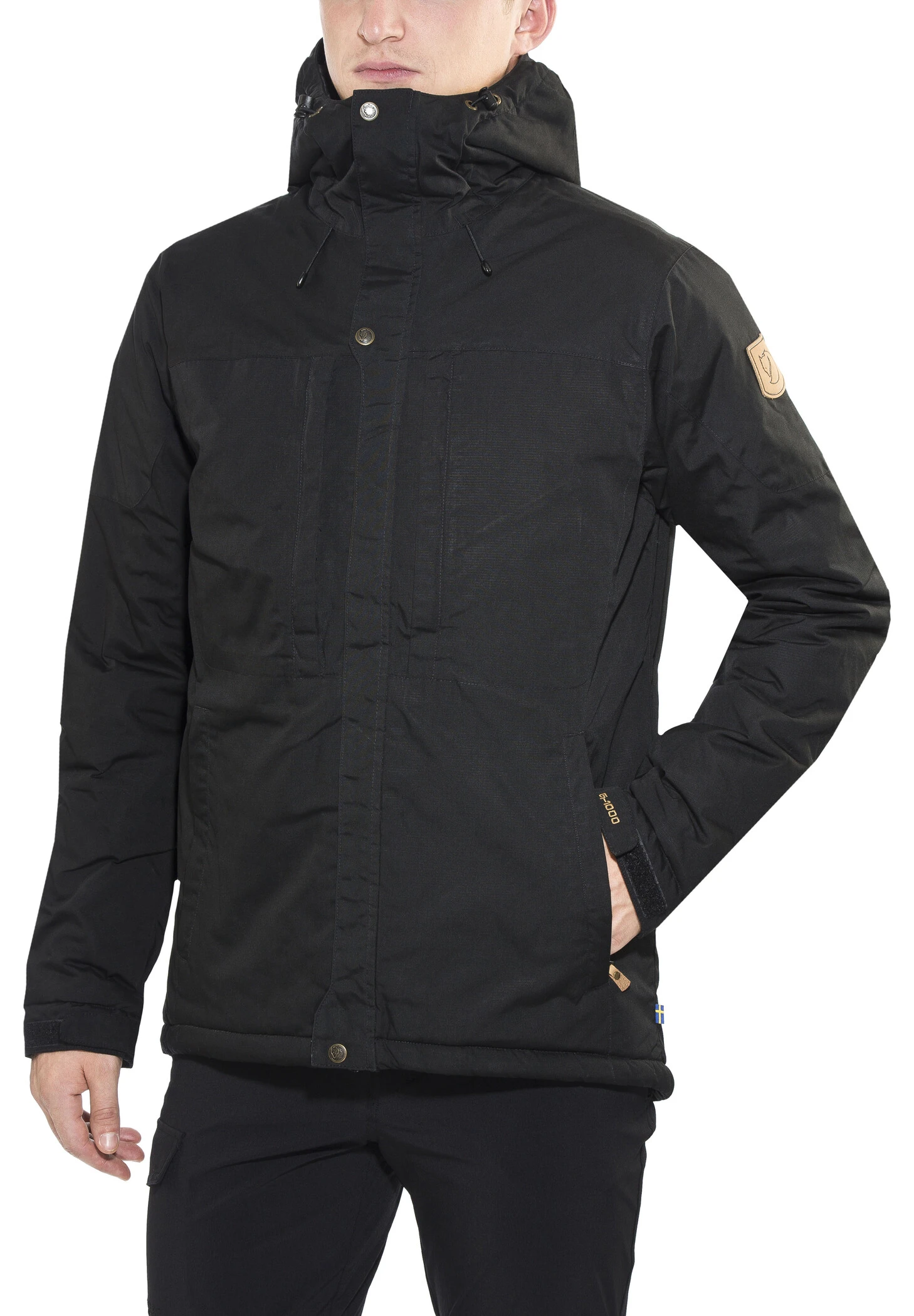 Fjällräven Fjällräven Skogsö Gevoerde Jas Heren, Olijf 4 Fjällräven Fjällräven Skogsö Gevoerde Jas Heren, Olijf - Afbeelding 2