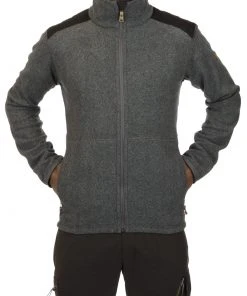 Fjällräven Fjällräven Sten Fleece Jas Heren, Olijf -TROLLKIDS Shop fjaellraeven sten fleece jacket men dark grey 3