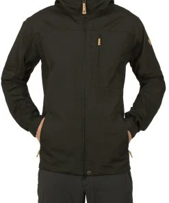Fjällräven Fj&auml;llr&auml;ven Sten Jas Heren, Zwart -TROLLKIDS Shop fjaellraeven sten jacket men black 3 1