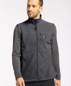 Haglöfs Haglöfs Malung Pile Vest Men, Groen -TROLLKIDS Shop hagloefs malung pile vest men magnetite 3