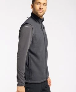 Haglöfs Haglöfs Malung Pile Vest Men, Groen -TROLLKIDS Shop hagloefs malung pile vest men magnetite 5