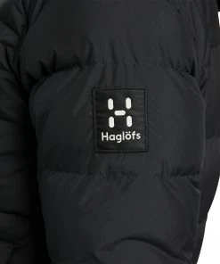 Haglöfs Hagl&ouml;fs N&auml;s Donsjas Dames, Zwart -TROLLKIDS Shop hagloefs naes down jacket women true black 8