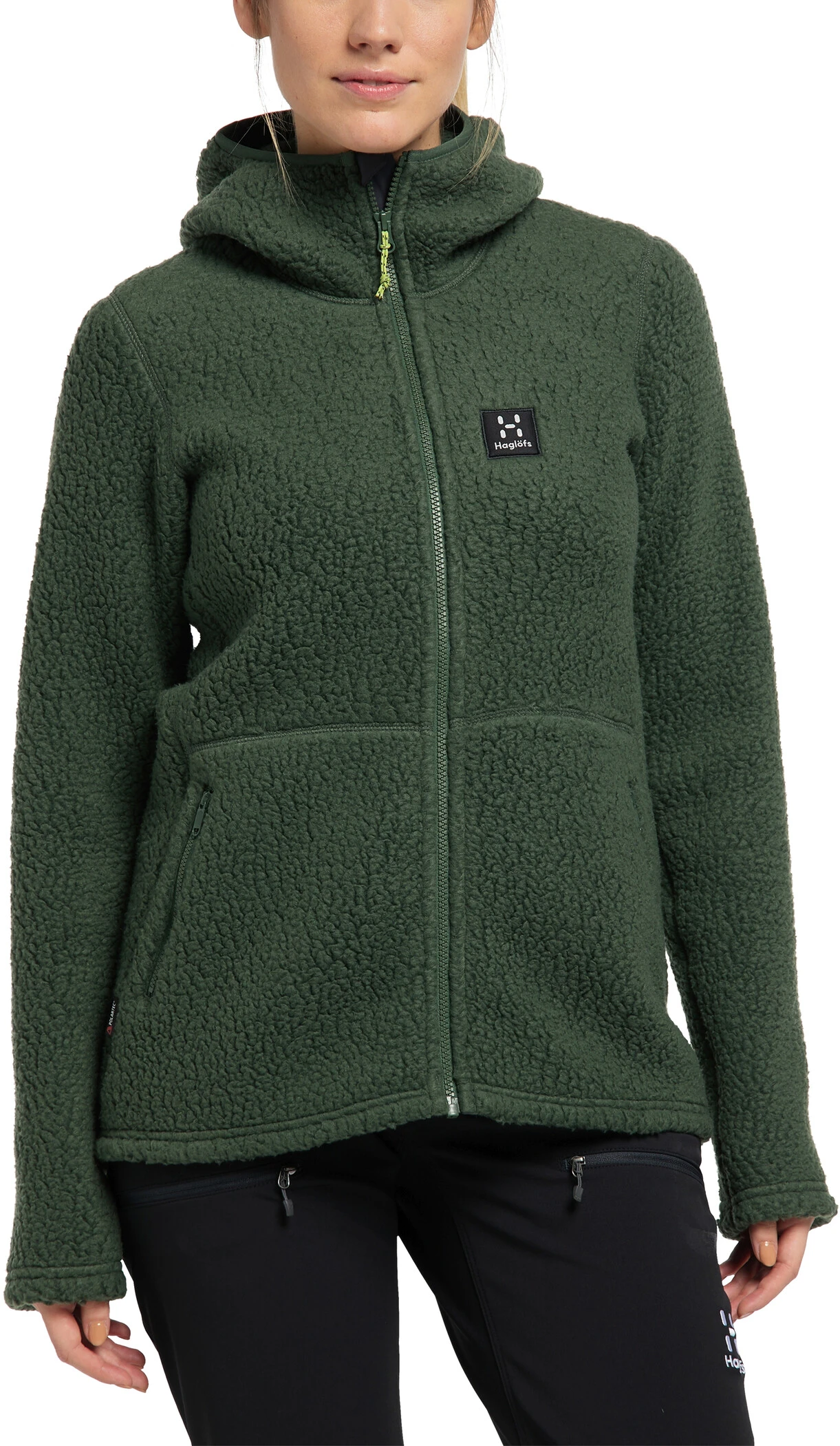 Haglöfs Haglöfs Pile Hood Women, Groen 5 Haglöfs Haglöfs Pile Hood Women, Groen - Afbeelding 3
