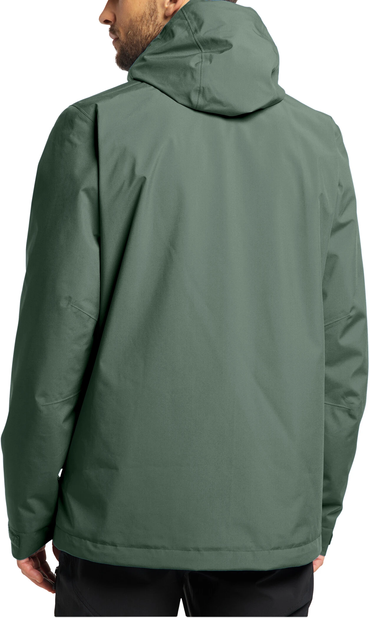 Haglöfs Haglöfs Stuga 3in1 Jacket Men, Zwart 12 Haglöfs Haglöfs Stuga 3in1 Jacket Men, Zwart - Afbeelding 10
