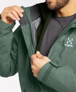 Haglöfs Haglöfs Stuga 3in1 Jacket Men, Zwart 16 Haglöfs Haglöfs Stuga 3in1 Jacket Men, Zwart -TROLLKIDS Shop hagloefs stuga 3in1 jacket men fjell green 4