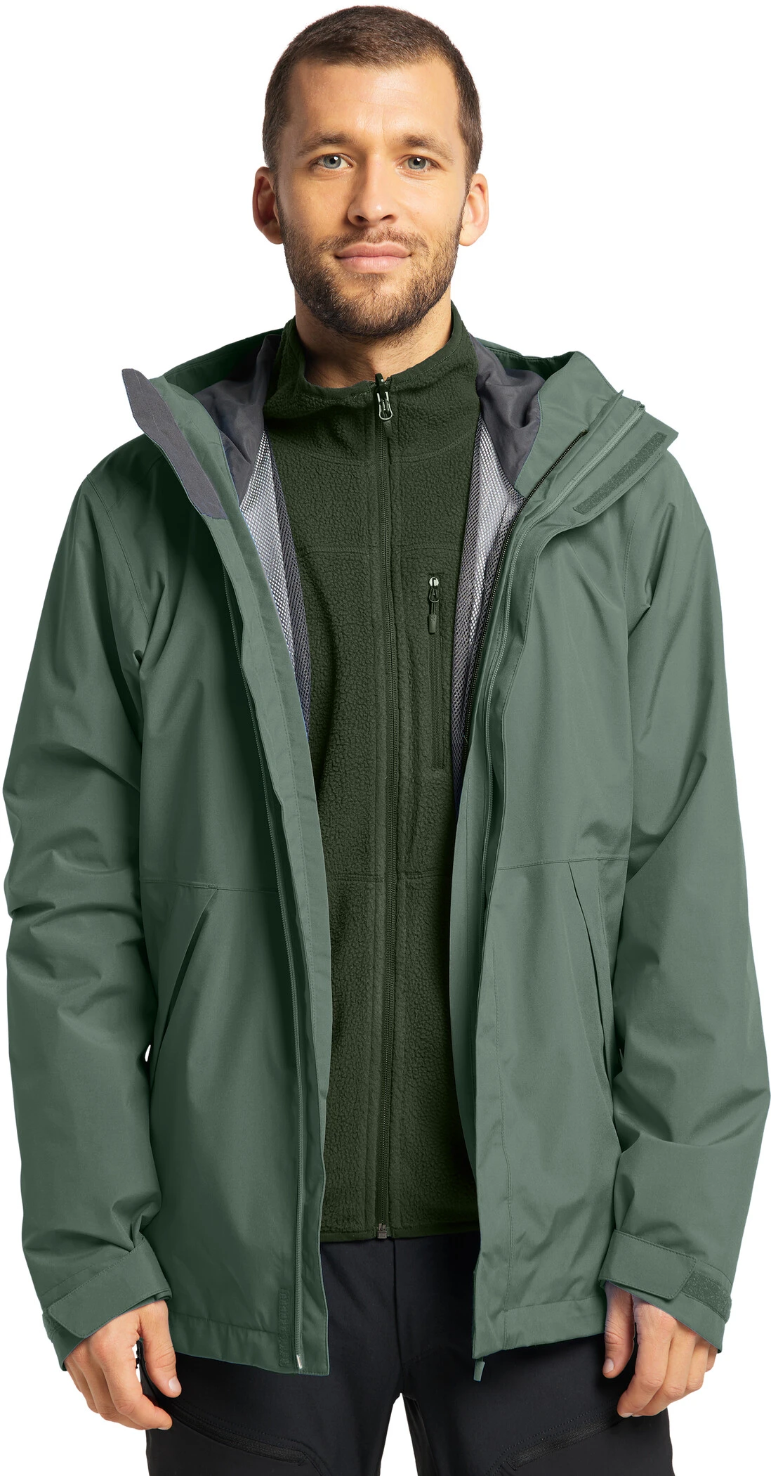 Haglöfs Haglöfs Stuga 3in1 Jacket Men, Zwart 7 Haglöfs Haglöfs Stuga 3in1 Jacket Men, Zwart - Afbeelding 5
