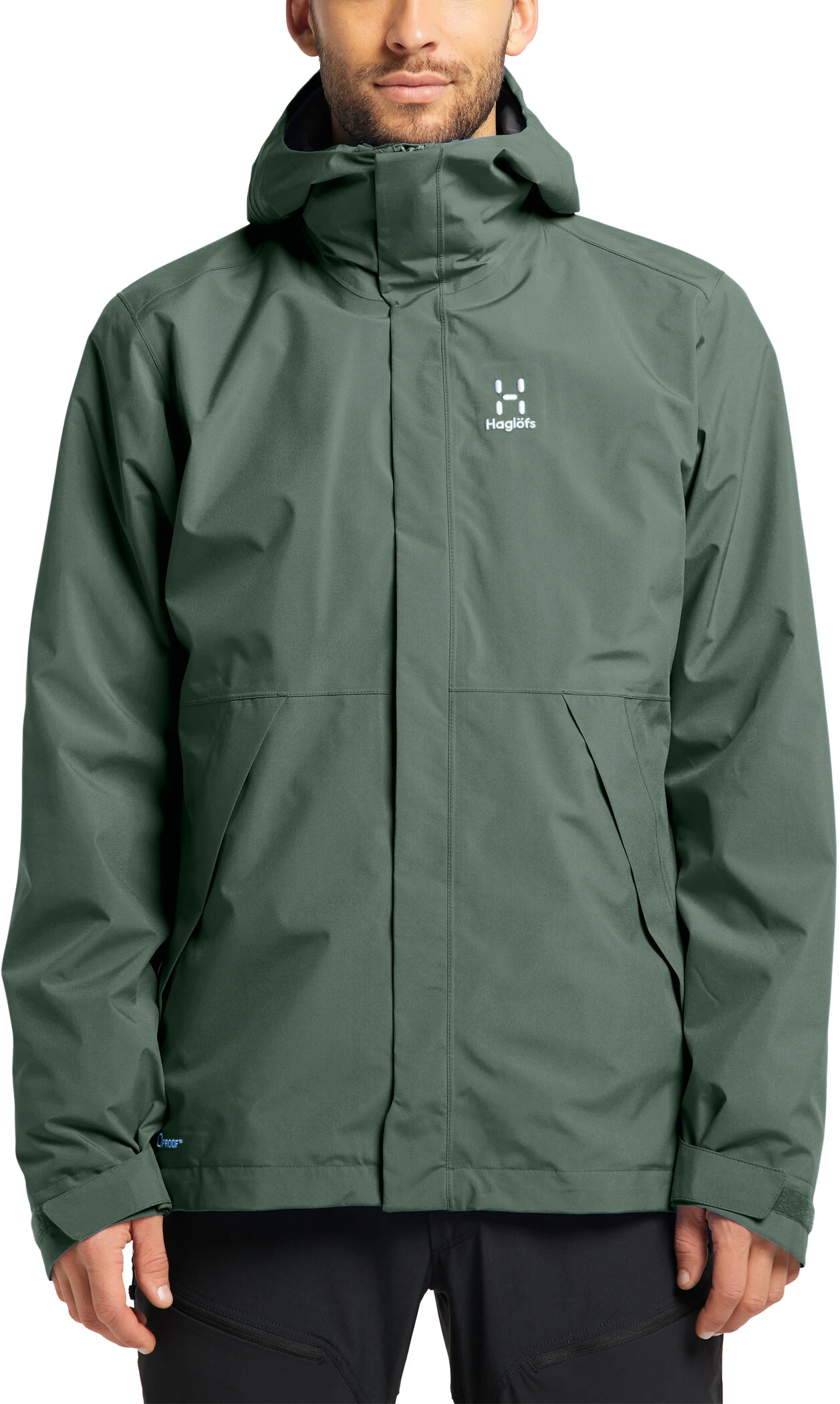 Haglöfs Haglöfs Stuga 3in1 Jacket Men, Zwart 11 Haglöfs Haglöfs Stuga 3in1 Jacket Men, Zwart - Afbeelding 9