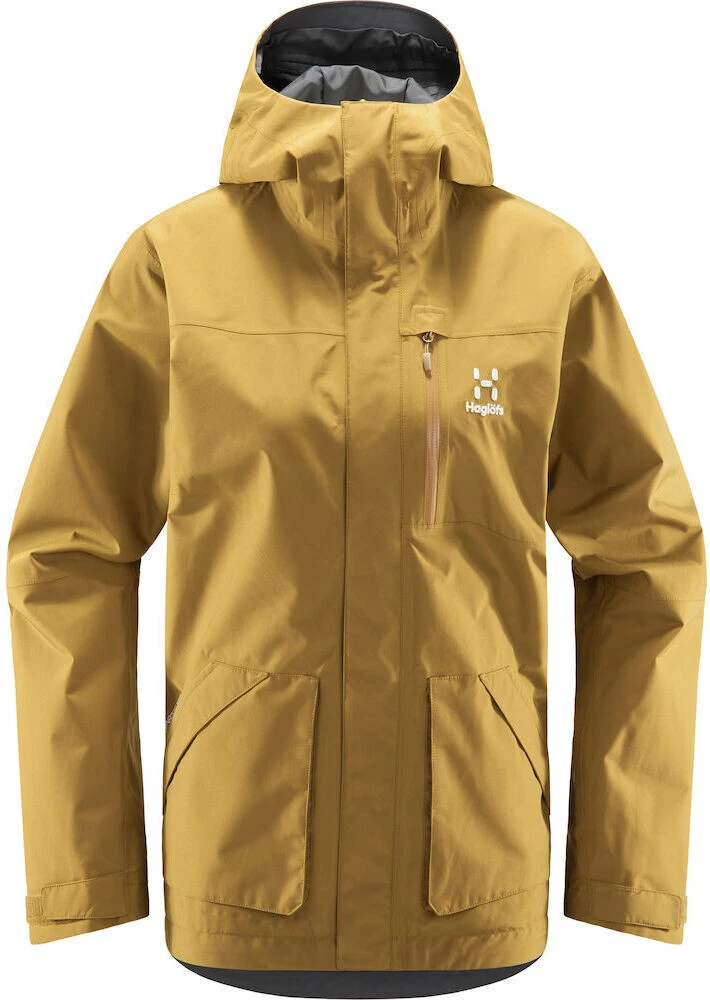 Haglöfs Haglöfs Vide GTX 2 Layer Jacket Women, Geel 3 Haglöfs Haglöfs Vide GTX 2 Layer Jacket Women, Geel