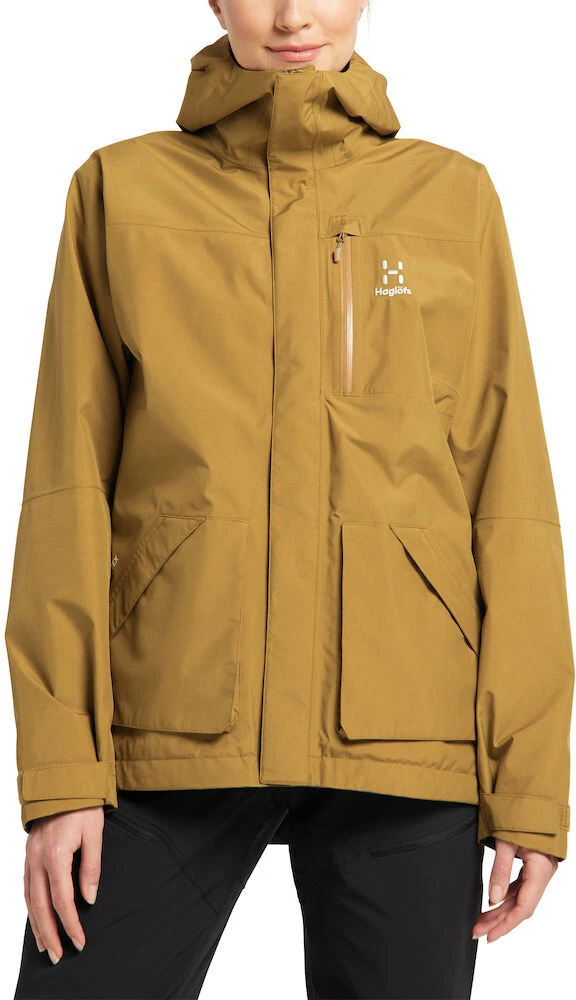 Haglöfs Haglöfs Vide GTX 2 Layer Jacket Women, Geel 5 Haglöfs Haglöfs Vide GTX 2 Layer Jacket Women, Geel - Afbeelding 3