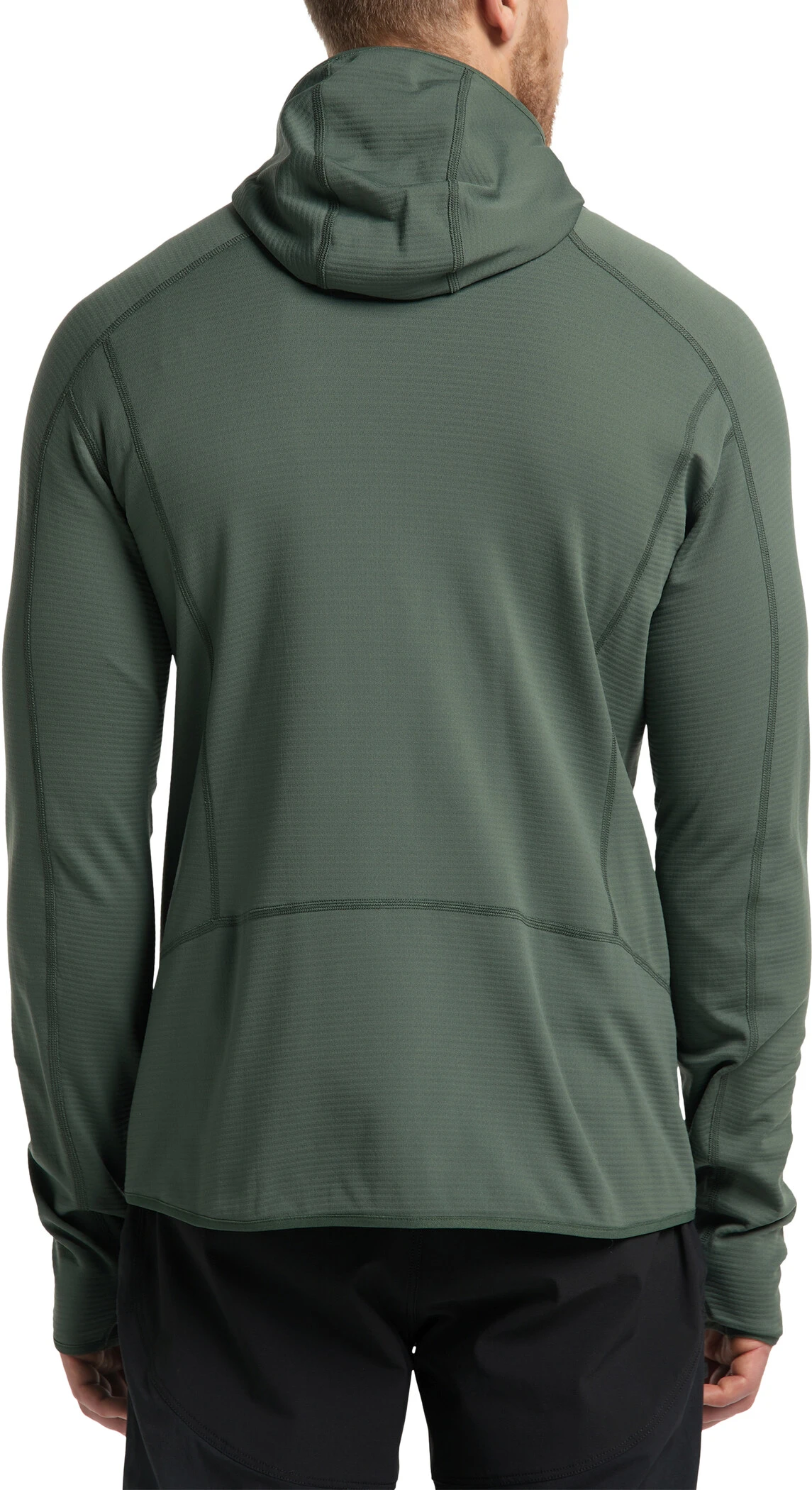 Haglöfs Haglöfs Wool Blend Hood Men, Zwart 6 Haglöfs Haglöfs Wool Blend Hood Men, Zwart - Afbeelding 4