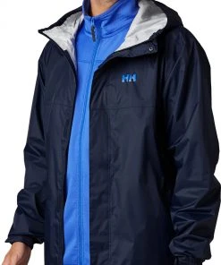 Helly Hansen Loke Jas Heren, Blauw 8 Helly Hansen Loke Jas Heren, Blauw -TROLLKIDS Shop helly hansen loke jacket men navy 3