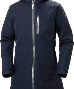 Helly Hansen Long Belfast Winter Jacket Women, Grijs