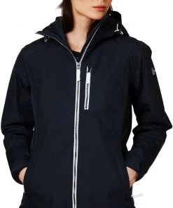 Helly Hansen Long Belfast Winter Jacket Women, Grijs -TROLLKIDS Shop helly hansen long belfast winter jacket women navy 3