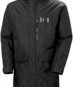 Helly Hansen Rigging Insulator Rain Coat Men, Zwart