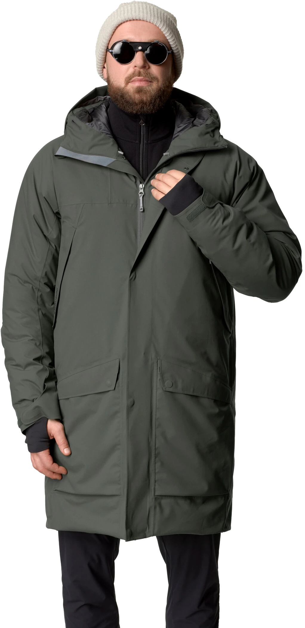 Houdini Fall In Parka Heren, Blauw 4 Houdini Fall In Parka Heren, Blauw - Afbeelding 2