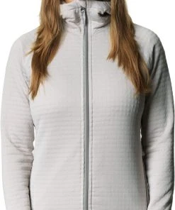 Houdini Power Air Houdi Fleece Jas Dames, Zwart -TROLLKIDS Shop houdini power air houdi fleecejacke damen ground grey 2
