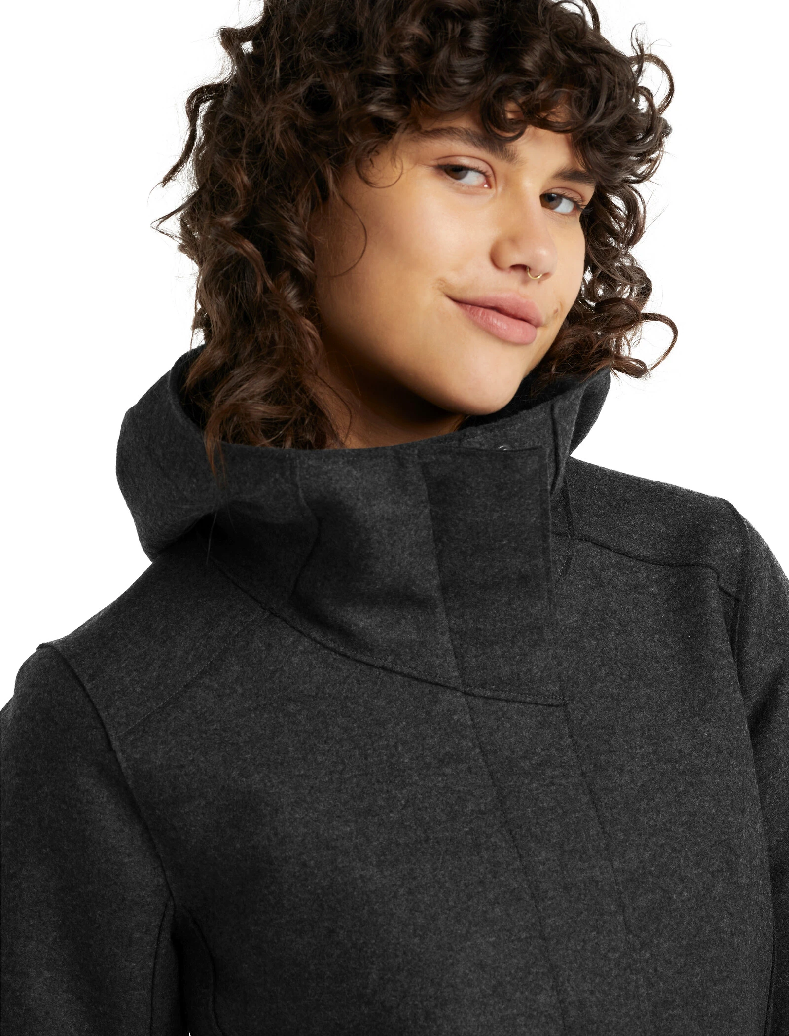 Icebreaker Ainsworth Hooded Jacket Women, Beige 12 Icebreaker Ainsworth Hooded Jacket Women, Beige - Afbeelding 10