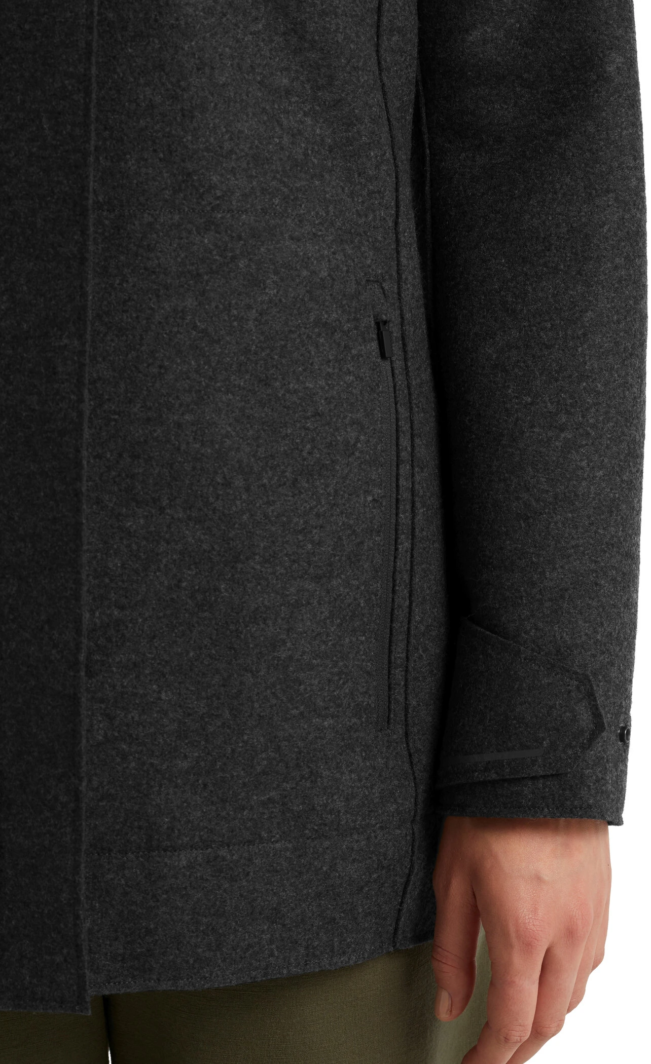 Icebreaker Ainsworth Hooded Jacket Women, Beige 15 Icebreaker Ainsworth Hooded Jacket Women, Beige - Afbeelding 13